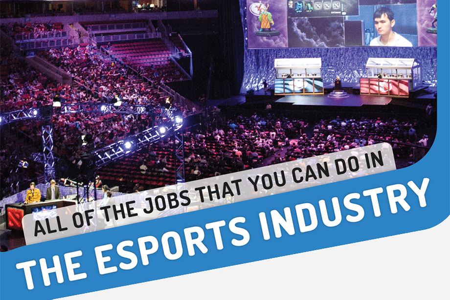 Career Opportunities In The ESports Industry (Infographic)