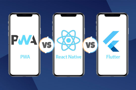 android studio vs flutter vs react native