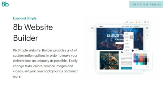 10 Noteworthy Reasons To Use 8b Website Builder In 2020