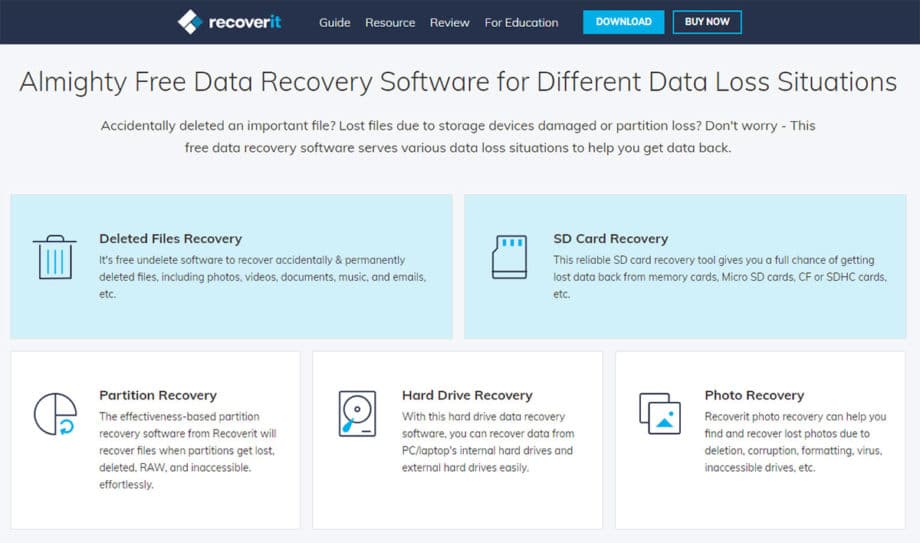 recoverit software free download for windows 10