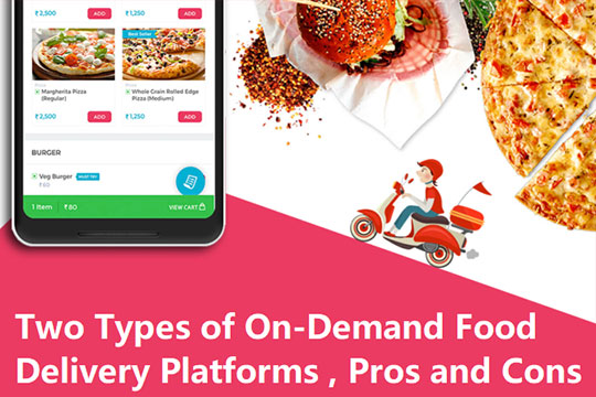 Two Types Of On-Demand Food Delivery Platforms – Pros And Cons